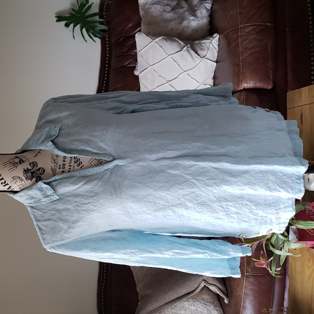 ST. Tropez linen top